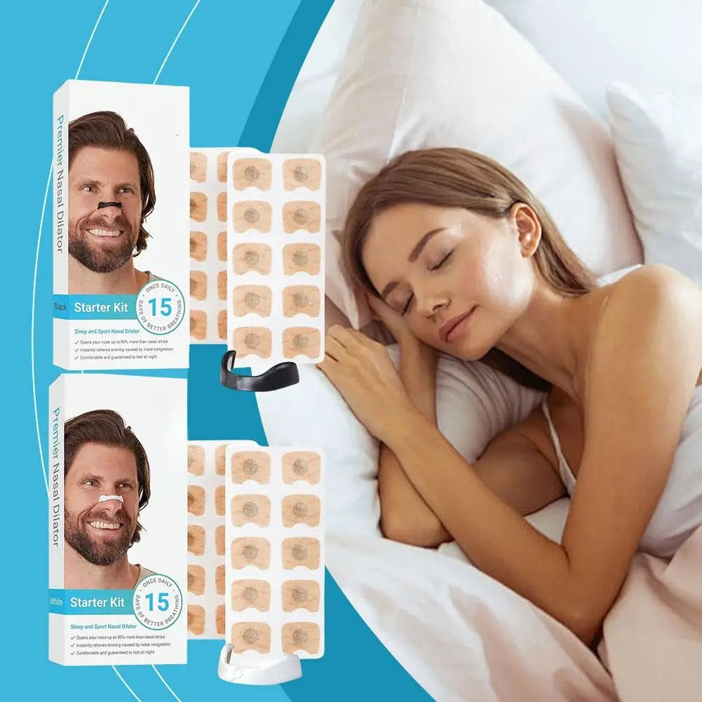 Bandelettes nasales magnétiques pour mieux dormir